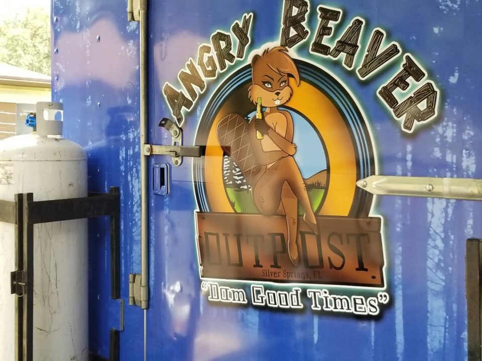 The Angry Beaver - Full Vehicle Trailer Wrap