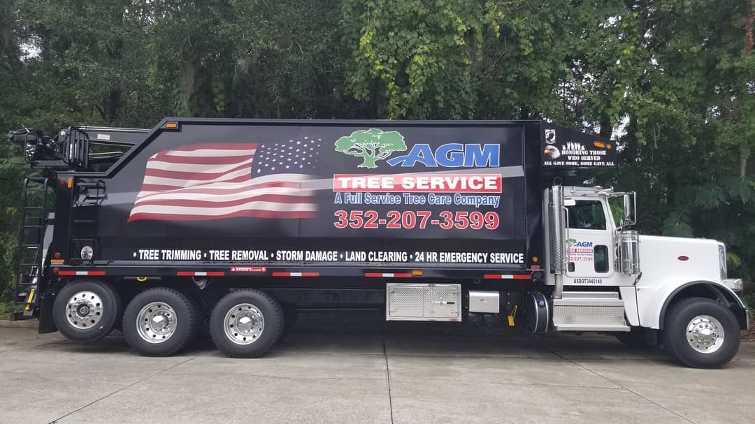 AGM Roofing Truck Full Color Graphics
