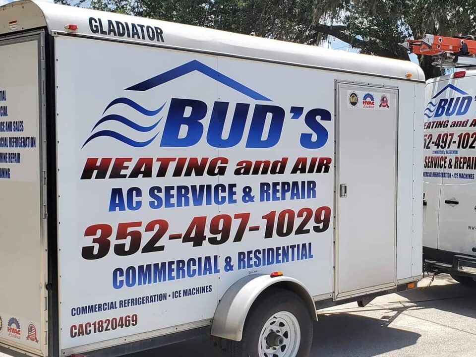 Bud's Heating & Air Full Color Graphics