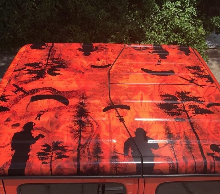Jeep Top Full Color Graphics