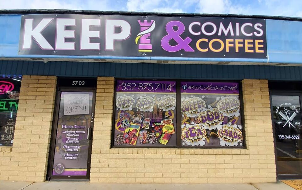 Keep Comics & Coffee Storefront