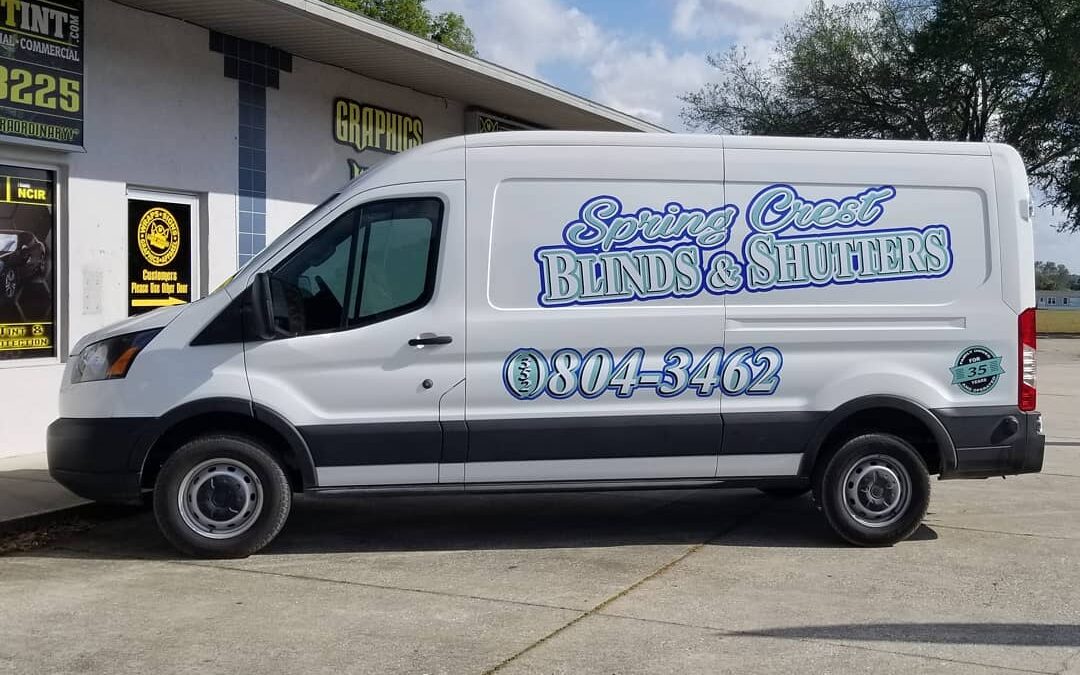 Vehicle Graphics - Spring Crest Blinds and Shutters
