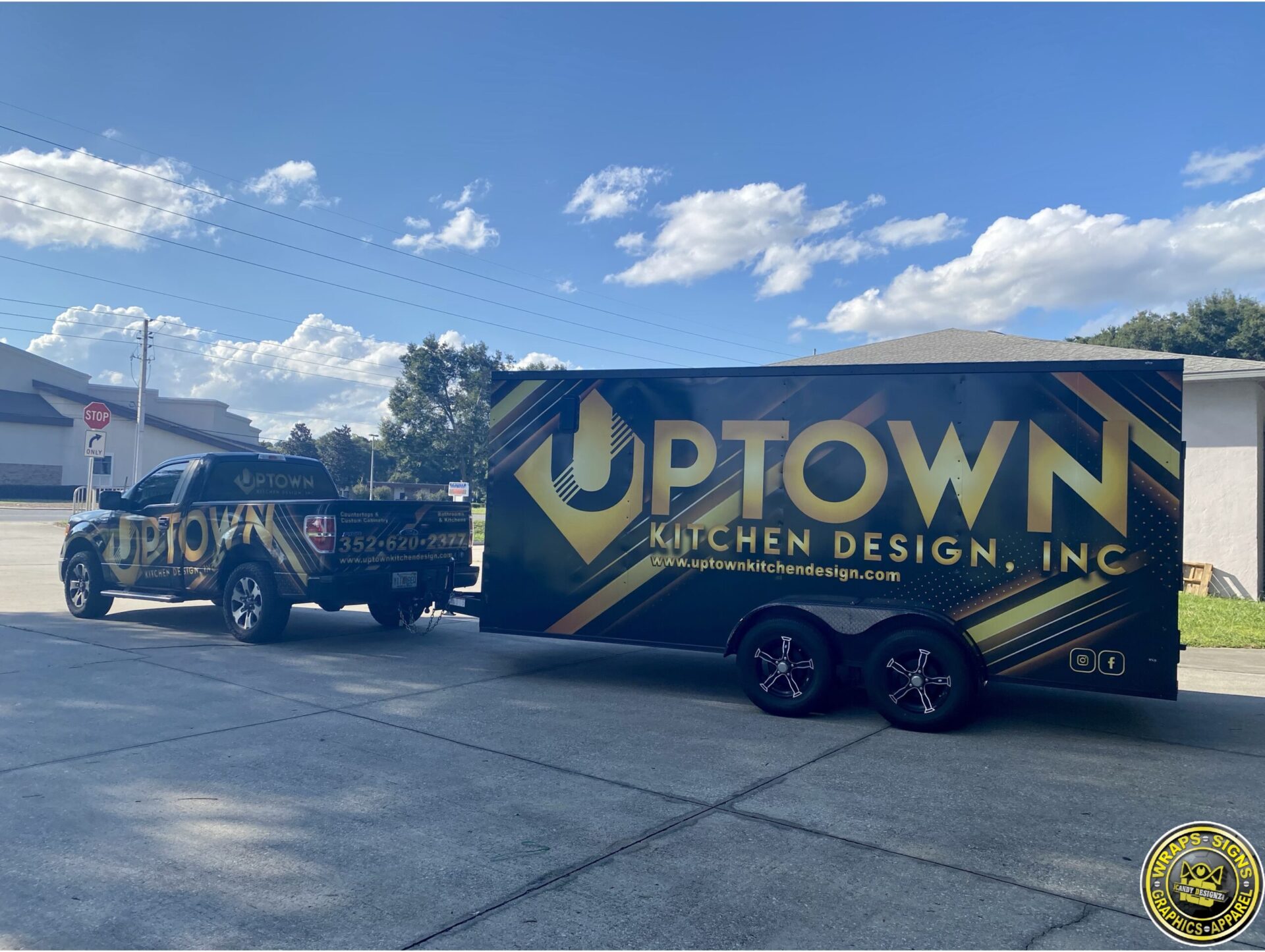 Uptown Kitchen Design - Full Vehicle Wrap